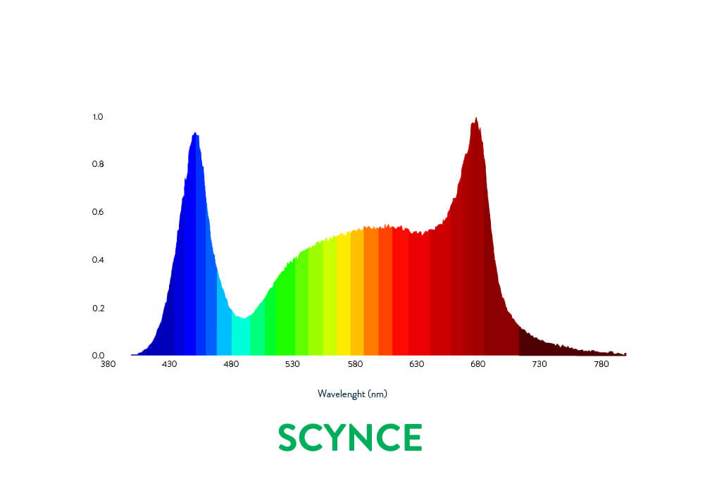 Scynce Led Light Spectrum Wavelenght